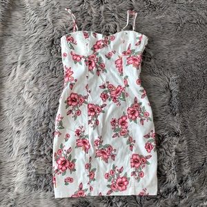 NWT H&M Floral Denim Dress